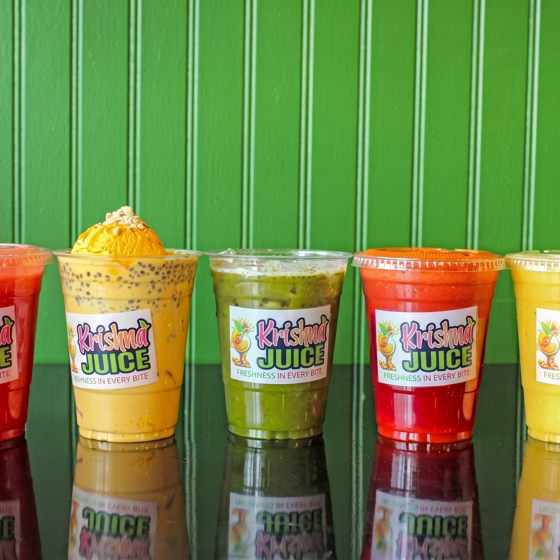 Drinks, Juices, and Sweet Options