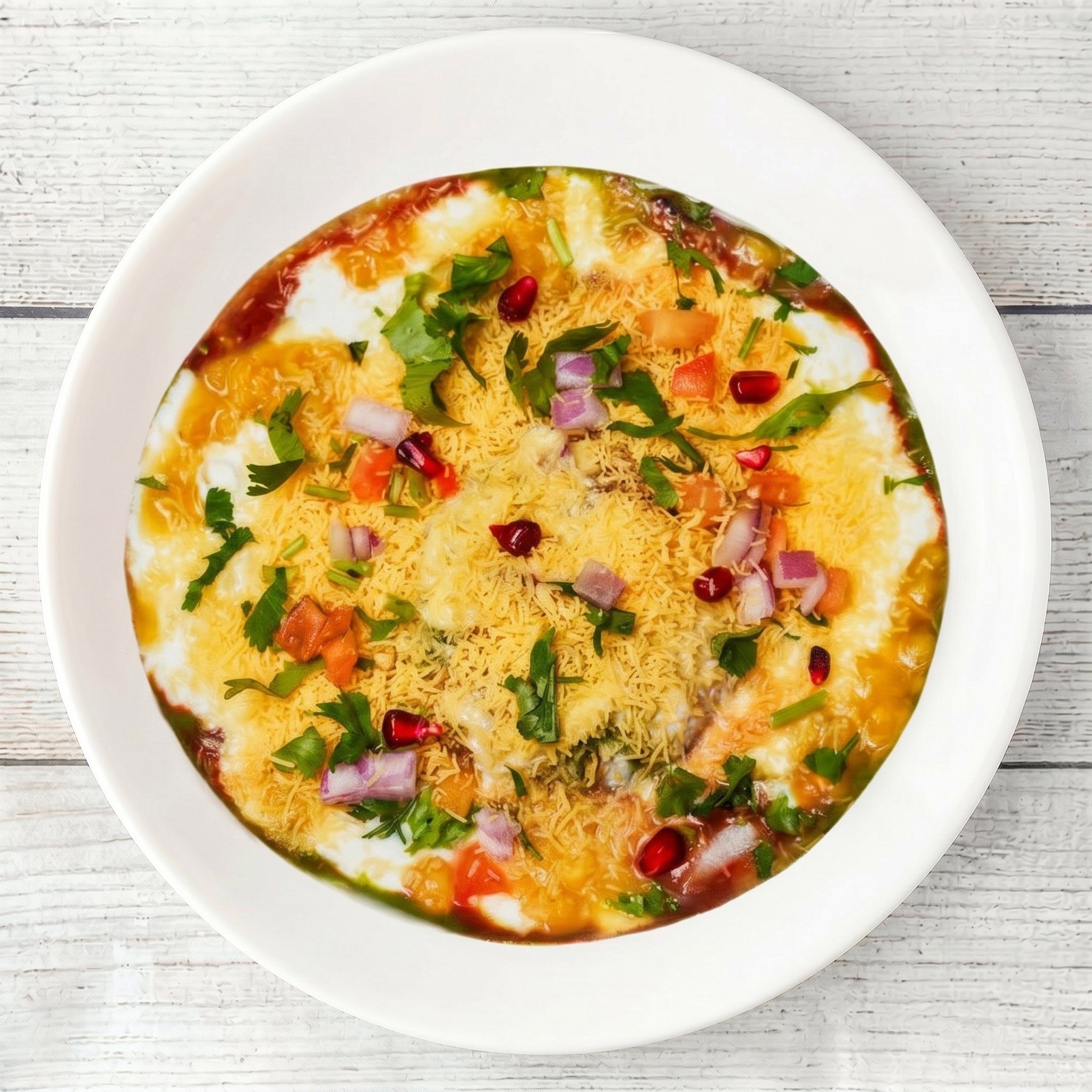 Bhalla Papdi Chaat.