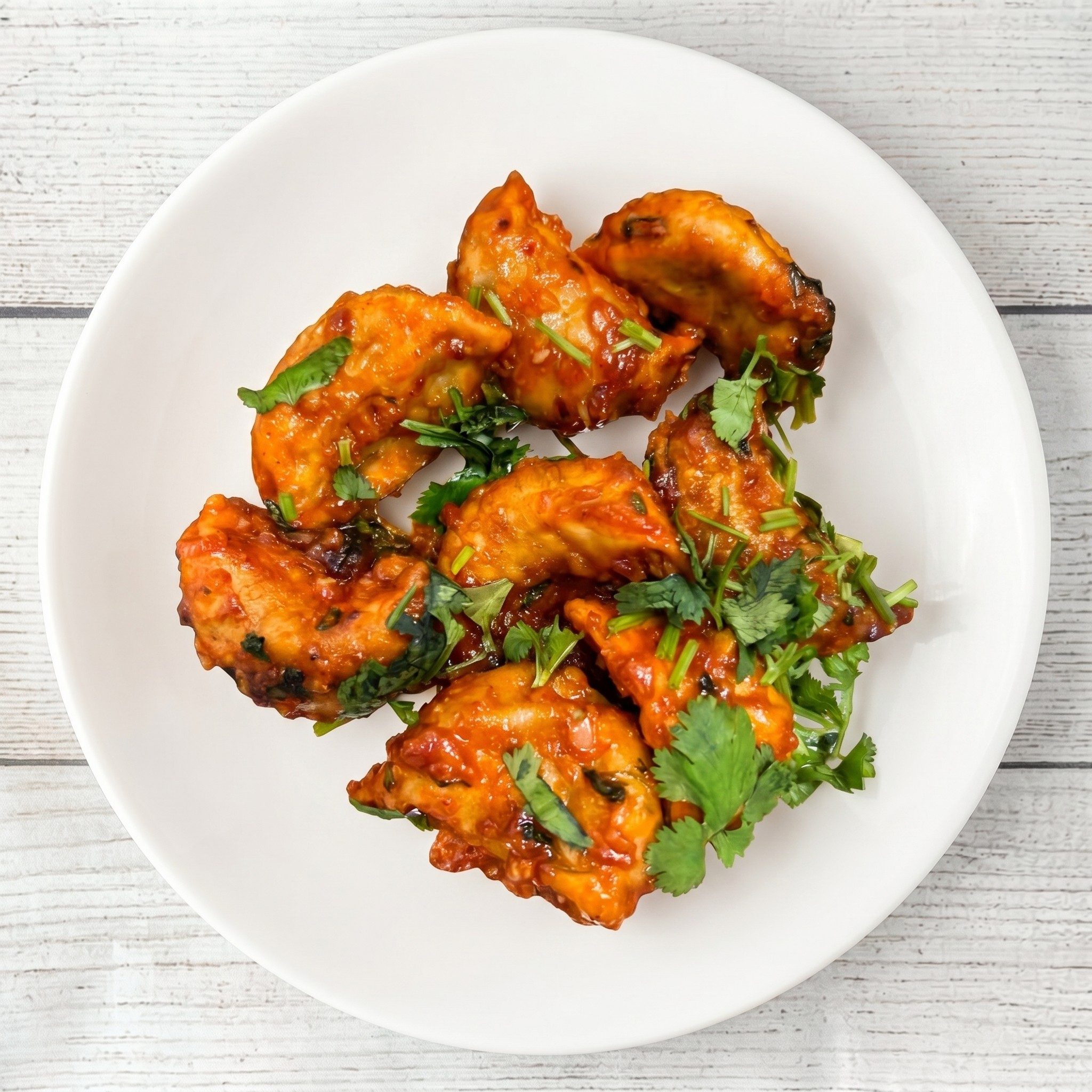 Chilli Momos (Fried).