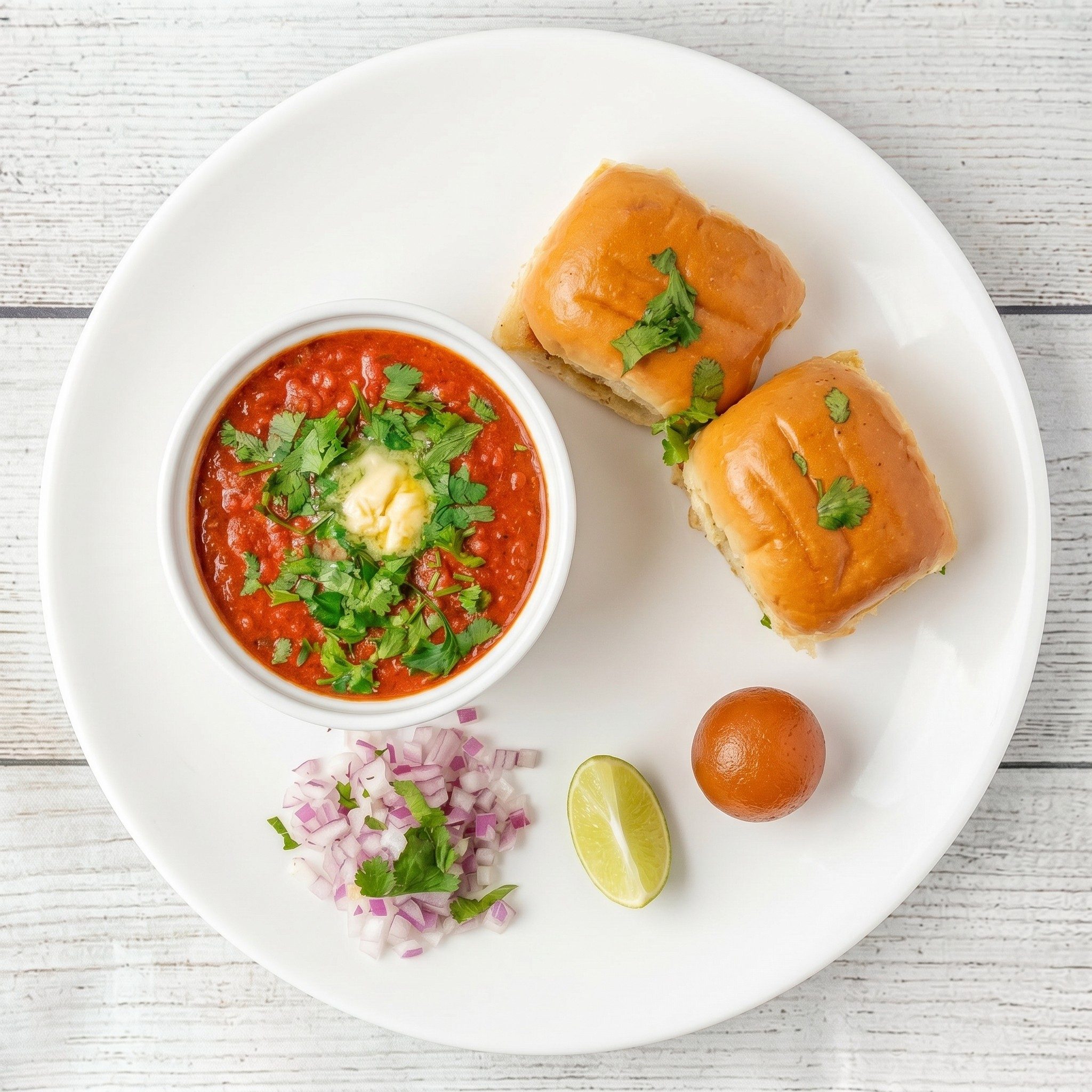 Amul Cheese Pav Bhaji.