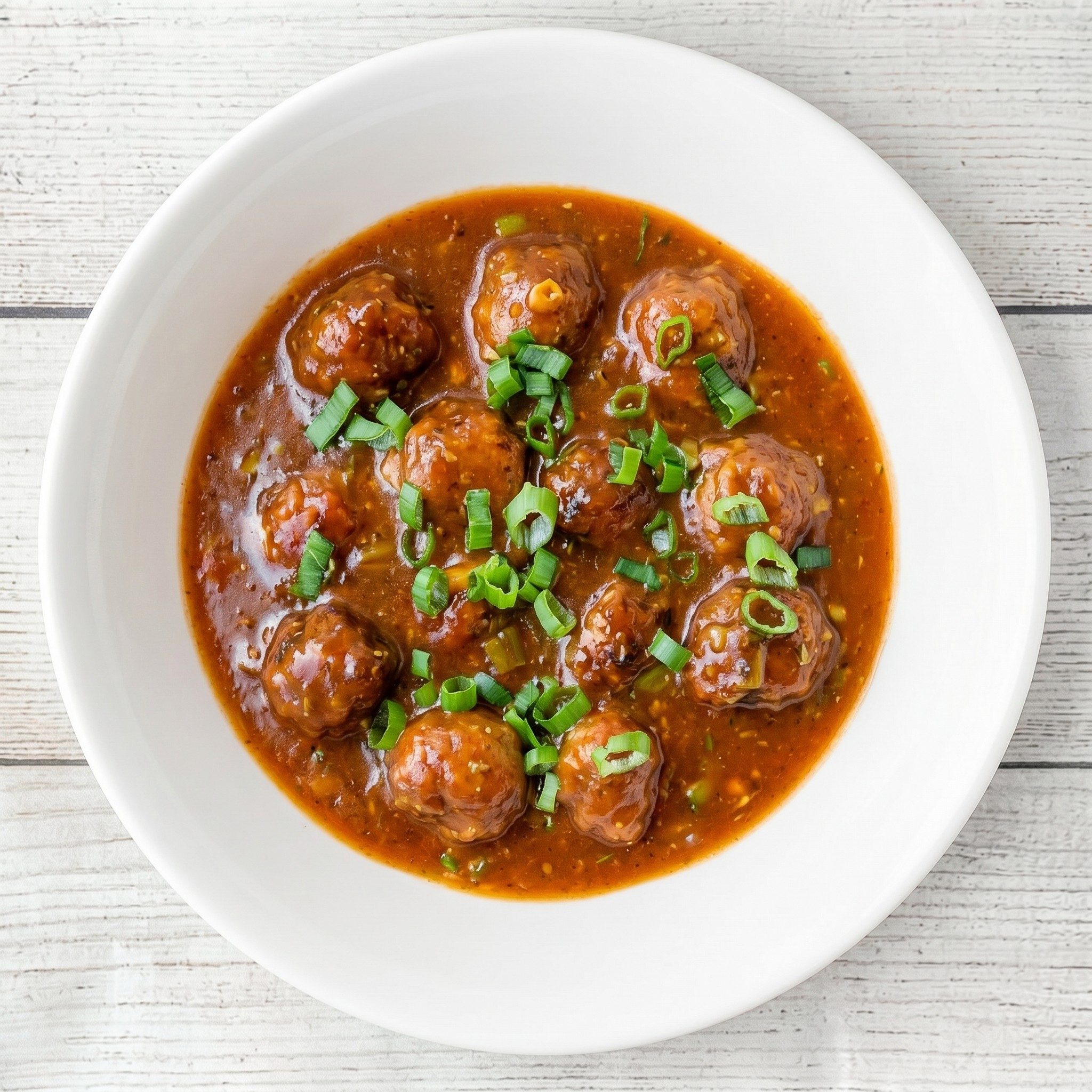 Veg Manchurian.