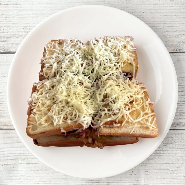 Jungli Paneer Sandwich.